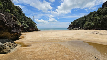 Bako National Park carpark and boat jetty