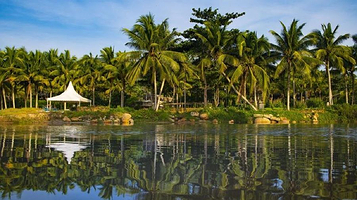 石梅湾石梅湖公园