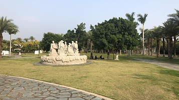 厦门园林博览苑-八仙过海雕塑