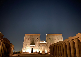 Sound and Light Show - Philae