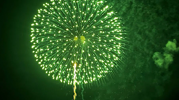 长冈花火大会 三尺玉打上场所