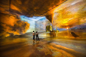 伦敦无框沉浸式艺术体验