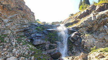 Waterfall of the Shukur Gorge