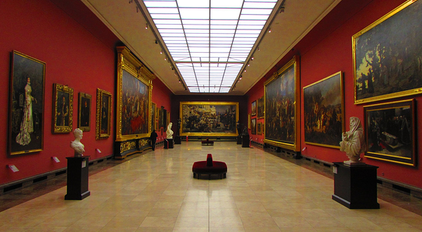 19世纪波兰艺术博物馆画廊