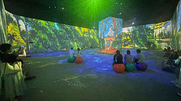 塞尚四季大型沉浸艺术展