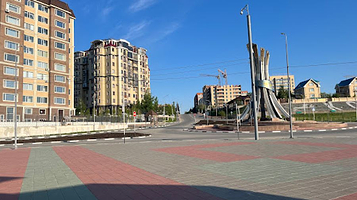 Tobyl river embankment