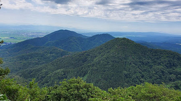 弥彦山 八枚沢登山口