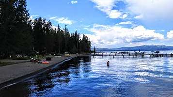 Tahoe Pines HOA Pier and Beach