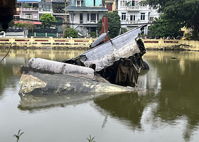 Huu Tiep Lake and the Downed B-52