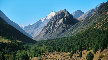 Waterfall Alamedin Водопад Аламедин