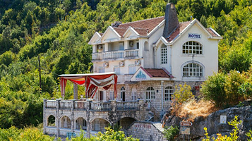 斯库台湖观景点