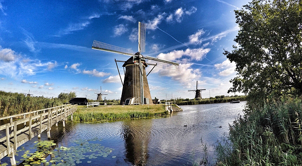 小孩堤防-埃尔斯豪特风车群