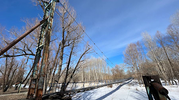 Most Podvesnoy Na Ostrov Bol'shoy