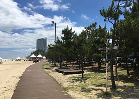 镜浦台海水浴场