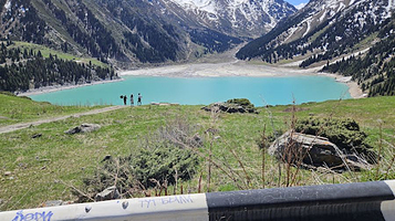Dam on the Big Almaty River