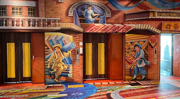 桃园机场第二航厦北侧观景台