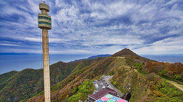 弥彦山顶大平园地