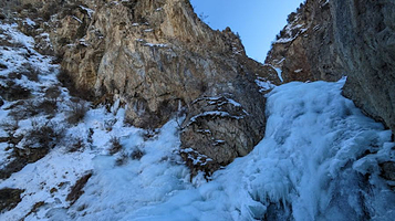 Issyk-Ata water fall