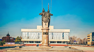 Monument to Karasai and Agyntai batyrs
