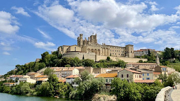 Cheminement doux de l'Orb à la cathédrale de Béziers