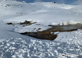 Geothermal area krysuvik