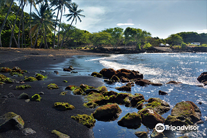 普纳鲁吾黑沙海滩