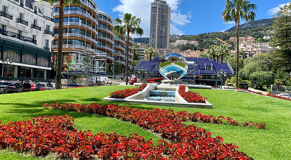 蒙特卡洛娱乐场前广场