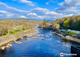 Pitlochry Dam Power Station And Fish Ladder