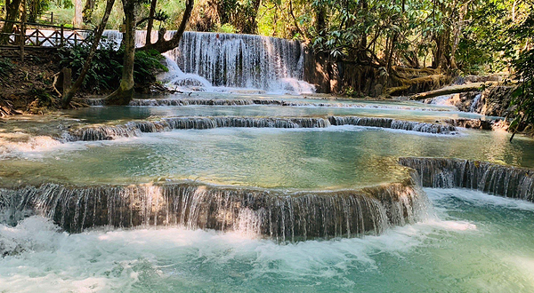 Kuang Si Rafting关西瀑布漂流