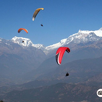 Cumulus Clouds Nepal Paragliding