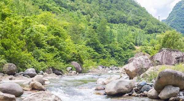 唐家河漂流