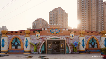 维佳童话镇演出现场