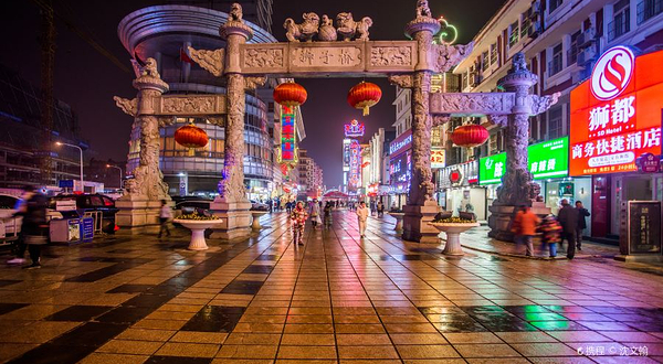 狮子桥步行美食街