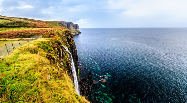 苏格兰裙岩悬崖