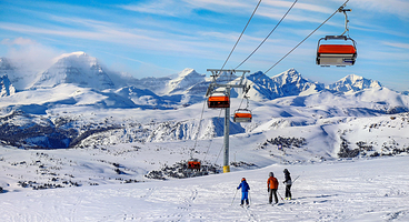班夫阳光滑雪场