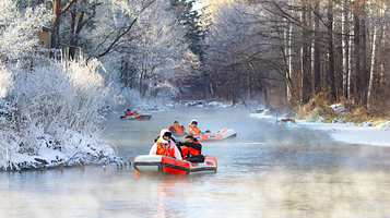 鸭绿江魔界雾松漂流