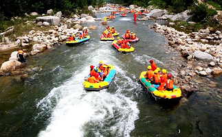 画眉谷峡谷漂流