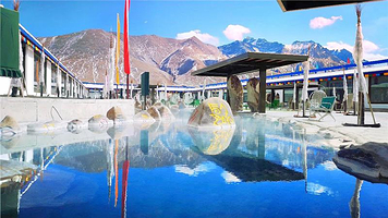 蓝色天国羊八井地热旅游区