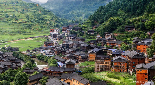 西江千户苗寨景区-观景台