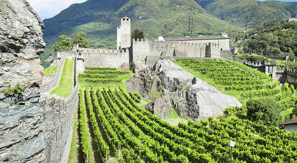 贝林佐纳三座要塞及防卫墙和集镇