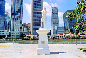 莱佛士爵士登岸遗址