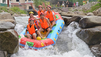 龙门大峡谷漂流
