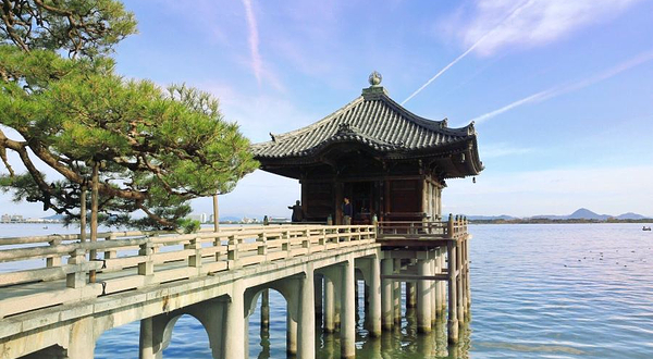 満月寺 浮御堂