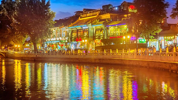 什刹海茶艺酒吧街