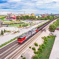 满洲里国门景区