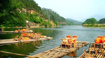 楠溪江小港码头漂流