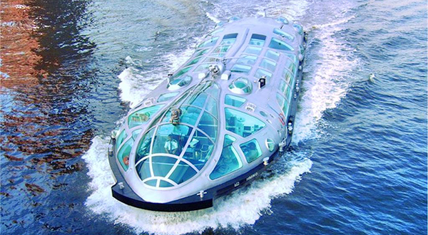 未来号水上巴士观光