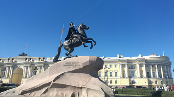 彼得大帝青铜骑士像