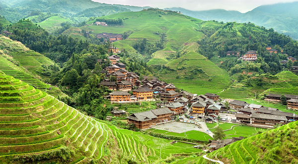 龙脊大瑶寨梯田观景区