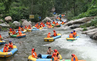 神堂关峡谷漂流